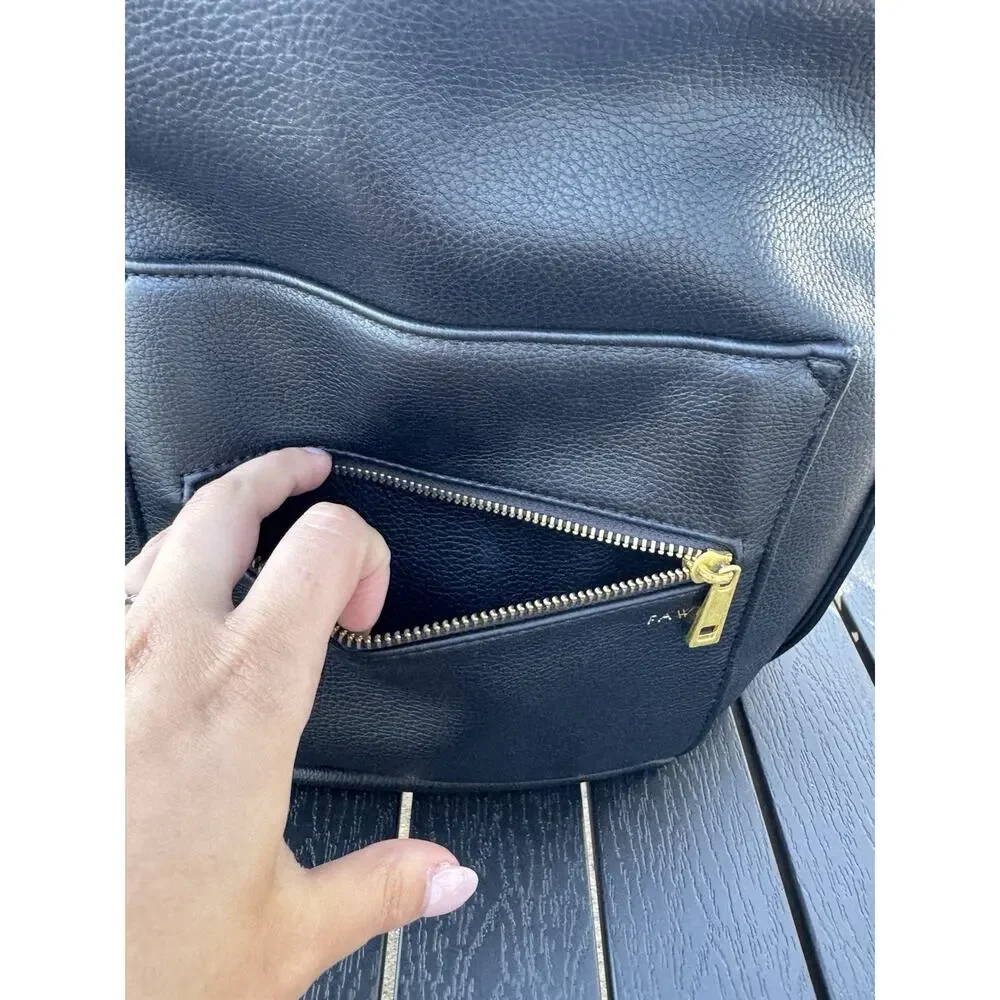 Fawn Design Black Diaper Bag the Original